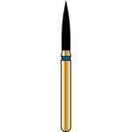 Alpen FG #862.016 Coarse Grit, Flame Shaped Diamond Bur. Package of 5 Burs | SurgiMac Dental Supply