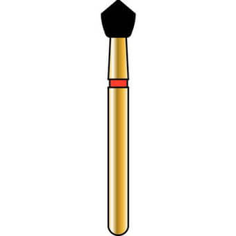 Alpen x1 FG #856L.018 Fine Grit, Round End Taper, Single Use Diamond Bur | SurgiMac Dental Supply