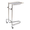 Mayo Instrument Stand McKesson Hand Operated Double Post California Style Large Tray