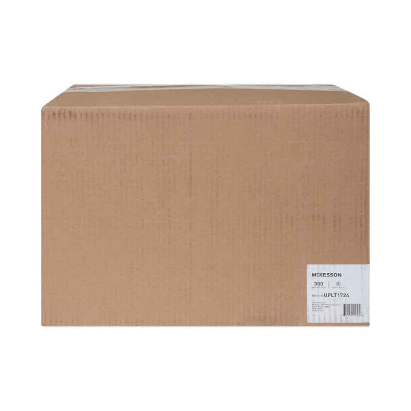 Disposable Underpad McKesson Classic 17 X 24 Inch Fluff / Polymer Light Absorbency UPLT1724