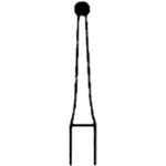 Robot FG Diamond, Minimally Invasive Prep, ISO #001/009, 0.7 Length, Standard, 1/pk 0944-1