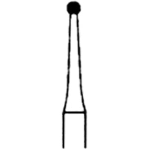 Robot FG Diamond, Minimally Invasive Prep, ISO #001/009, 0.7 Length, Standard, 1/pk 0944-1