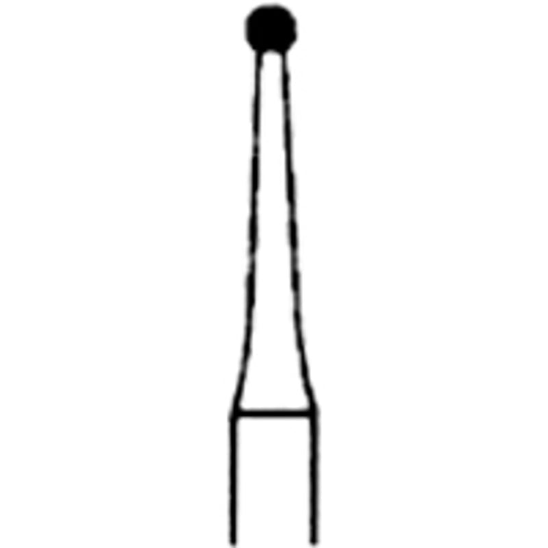 Robot FG Diamond, Minimally Invasive Prep, ISO #001/009, 0.7 Length, Standard, 1/pk 0944-1