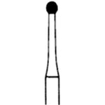 Robot FG Diamond, Minimally Invasive Prep, ISO #001/013, 1.1 Length, Standard, 3/pk 0946-1
