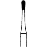 Robot FG Diamond, Minimally Invasive Prep, ISO #237/010, 2.0 Length, Standard, 1/pk 0948-1