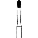 Robot FG Diamond, Minimally Invasive Prep, ISO #237/012, 2.0 Length, Standard, 1/pk 0949-1
