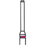 Diamond Point, ISO #150/010, 9.0 Length, Coarse, 1/pk 680C-1