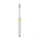 Shofu Dental | Robot FG Diamond, Flame, ISO #243/009, 4.0 Length, Super Fine, 1/pk | 841V-1