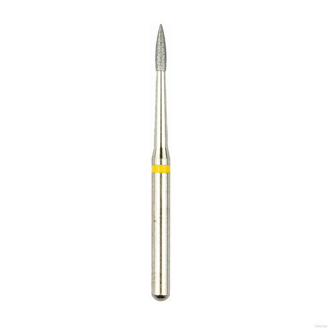 Shofu Dental | Robot FG Diamond, Flame, ISO #243/009, 4.0 Length, Super Fine, 1/pk | 841V-1