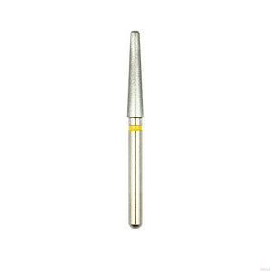 Robot FG Diamond, Corner Round Tapered Cylinder, ISO #553/019, 10.0 Length, Super Fine, 1/pk 792V-1