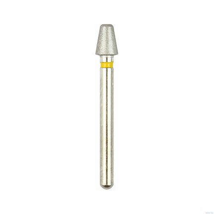 Robot FG Diamond, Corner Round Tapered Cylinder, ISO #544/027, 3.5 Length, Super Fine, 1/pk