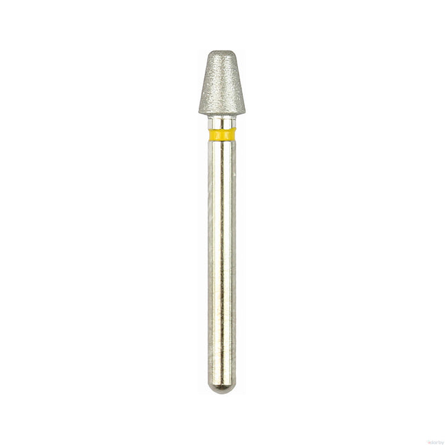 Robot FG Diamond, Corner Round Tapered Cylinder, ISO #544/027, 3.5 Length, Super Fine, 1/pk