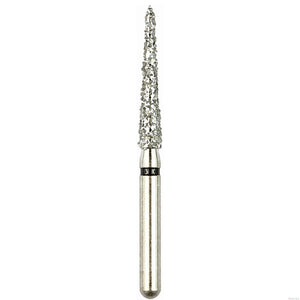 Robot FG Diamond, Needle Tapered Cylinder, ISO #166/018, 10.0 Length, Super Coarse, 1/pk 850X-1