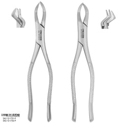 SurgiMac #88R & #88L Universal Extracting Forceps for Upper Right 1st and 2nd Molars, Stainless Steel, Pro Series, 2/Pk | SurgiMac Dental Supply