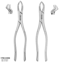 SurgiMac #88R & #88L Universal Extracting Forceps for Upper Right 1st and 2nd Molars, Stainless Steel, Pro Series, 2/Pk | SurgiMac Dental Supply