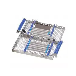 Hu-Friedy Infinity Series Replacement Rail Pack Purple - 12 Instrument Cassette