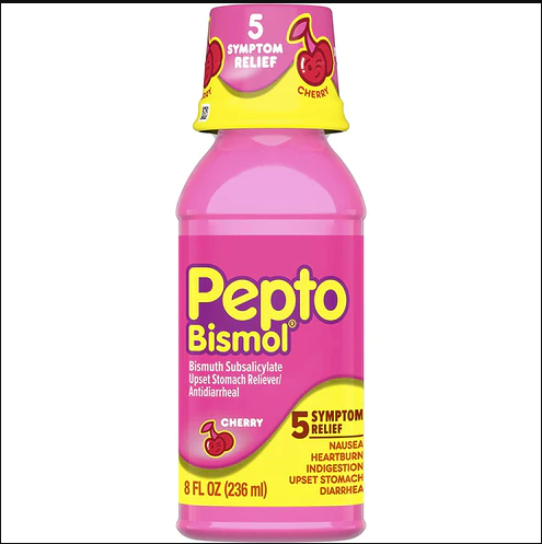 Pepto Bismo, Liquid, Original, 8oz, 6/cs 0149037134