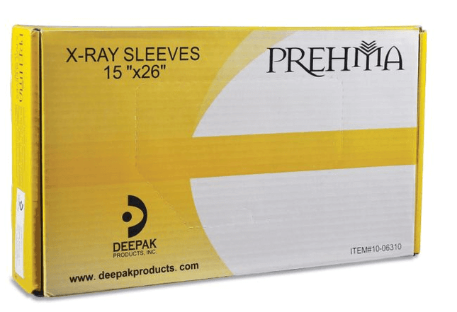 PREHMA X-RAY SLEEVE CLEAR ( BX X 250 )