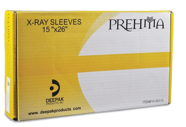 PREHMA X-RAY SLEEVE CLEAR ( BX X 250 ) | SurgiMac Dental Supply