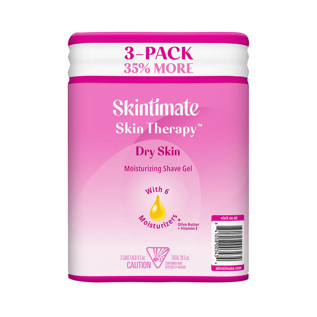 Skintimate Skin Therapy Moisturizing Shave Gel, 3 pk./9.5 oz. 903809