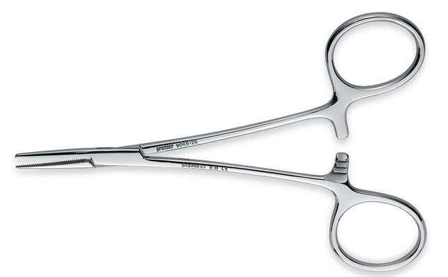 Premier 4 3/4" (12.1 cm) Straight Hemostat, Single instrument