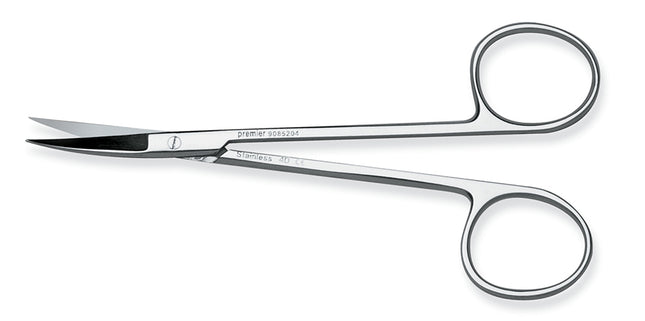 Premier Iris - Curved Delicate 4 1/2" (11.4cm) Tissue Scissors, single scissor