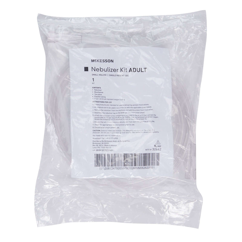 McKesson Handheld Nebulizer Kit Small Volume Medication Cup Adult / Pediatric Mouthpiece Delivery | SurgiMac Dental Supply