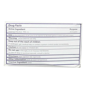 Alcohol Prep Pad BD™ Isopropyl Alcohol Individual Packet 326895-1