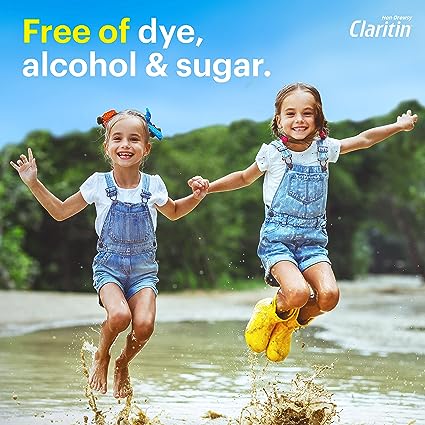 Claritin Grape Flavored Kids Allergy Relief 81099