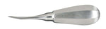 Miltex 3 mm Stainless Steel Curved Luxating Elevator, Single Instrument | SurgiMac Dental Supply