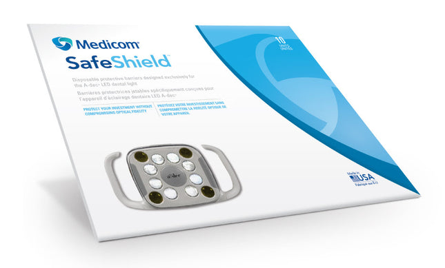 Medicom | SafeShield Light Barrier, Disosable, Exclusively For The A-Dec LED Light | 9565