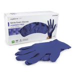 Exam Glove McKesson Confiderm 3.0 250 per Box NonSterile Nitrile Standard Cuff Length Textured Fingertips Blue Chemo Tested / Fentanyl Tested