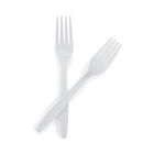 Fork McKesson Heavy Weight White Polypropylene