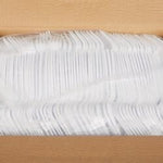 Fork McKesson Heavy Weight White Polypropylene | SurgiMac Dental Supply