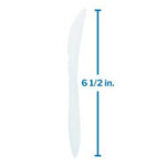Knife McKesson Medium Weight White Polypropylene | SurgiMac Dental Supply