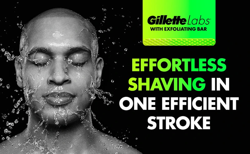 Gillette Labs with Exfoliating Bar Men's Razor with Travel Case 292021