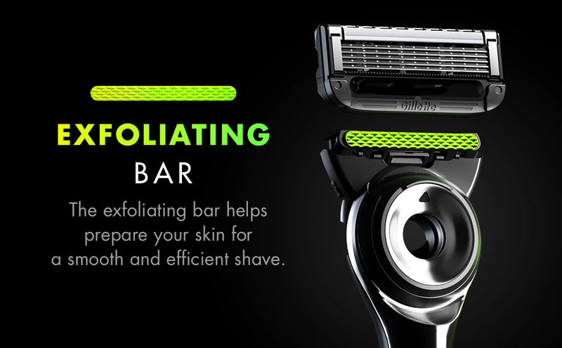 Gillette Labs with Exfoliating Bar Men's Razor with Travel Case 292021