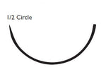 Absorbable Suture with Needle PolySyn Polyglycolic Acid T 1/2 Circle Taper Point Needle Size 3 - 0 Braided 311B