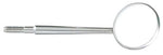 Miltex Size 3 cone socket magnifying metal mouth mirror, box of 12 mirrors | SurgiMac Dental Supply