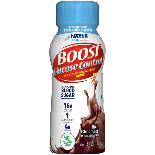 Nestle | Oral Supplement Boost Glucose Control Rich Chocolate Flavor Liquid | 12109986-1