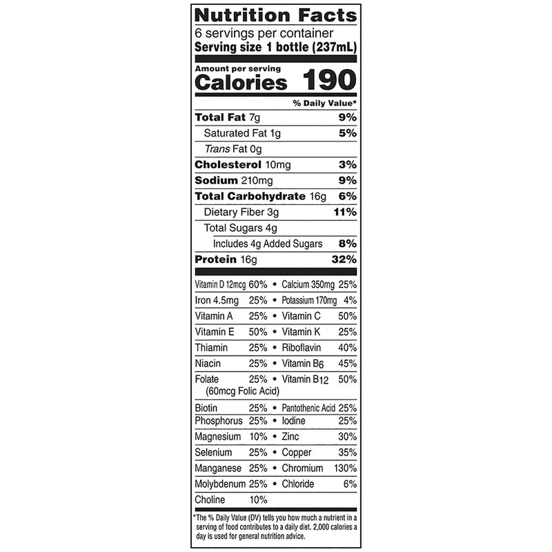 Oral Supplement Boost Glucose Control Rich Chocolate Flavor Liquid 12109986-1