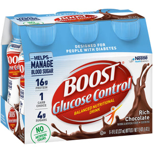 Oral Supplement Boost Glucose Control Rich Chocolate Flavor Liquid 12109986-1