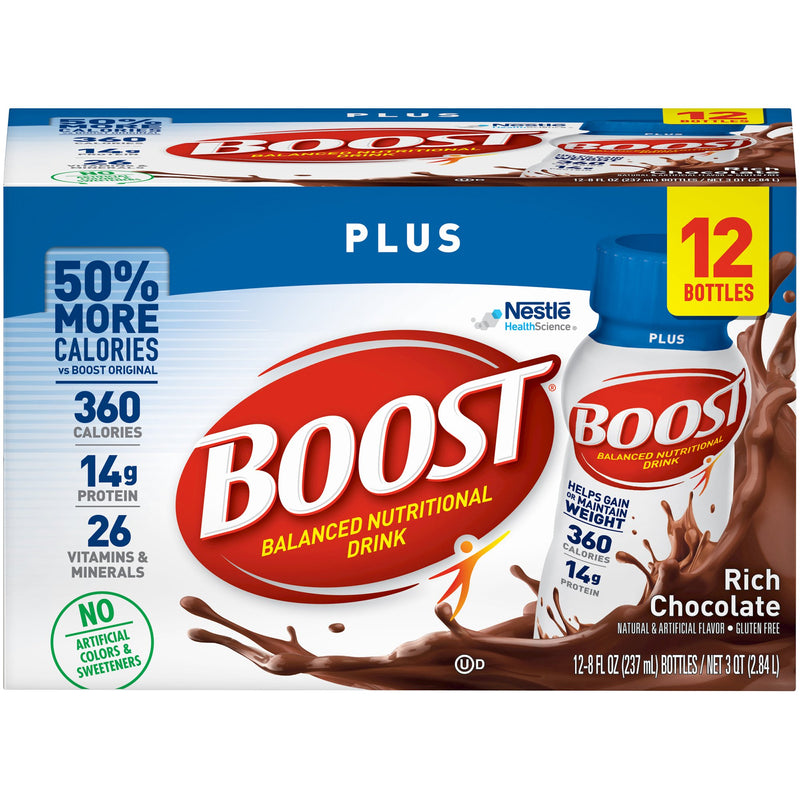 Oral Supplement Boost Plus Rich Chocolate Flavor Liquid 00041679280911-1