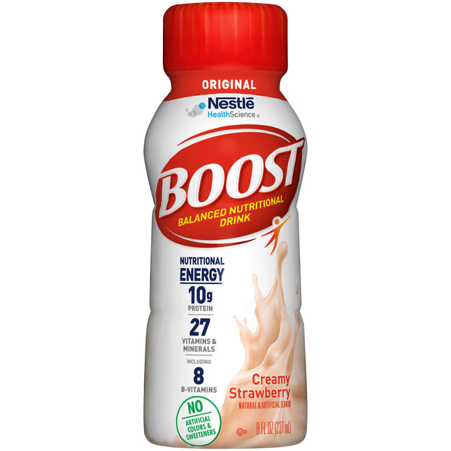 Nestle | Oral Supplement Boost Original Creamy Strawberry Flavor Liquid CS/24 | 00041679676363