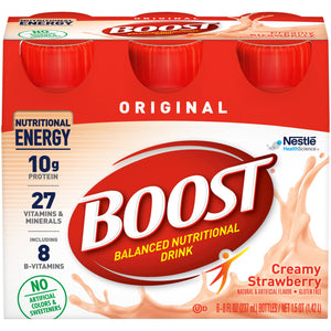 Oral Supplement Boost Original Creamy Strawberry Flavor Liquid CS/24 00041679676363
