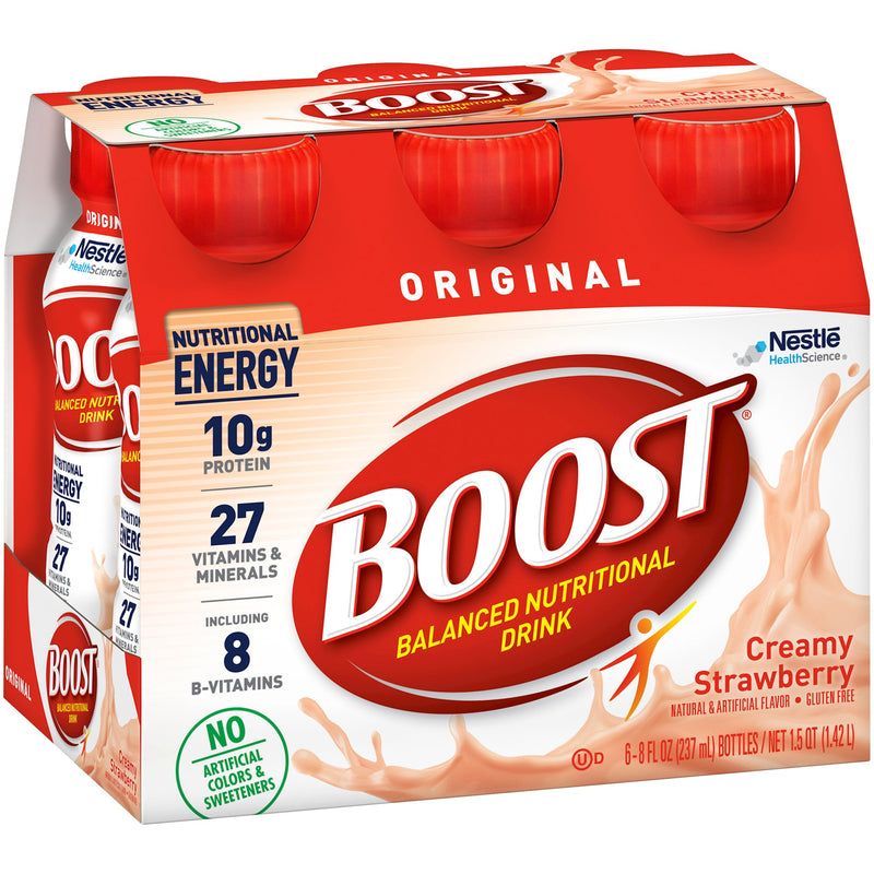 Oral Supplement Boost Original Creamy Strawberry Flavor Liquid CS/24 00041679676363