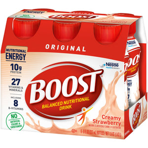 Oral Supplement Boost Original Creamy Strawberry Flavor Liquid CS/24 00041679676363