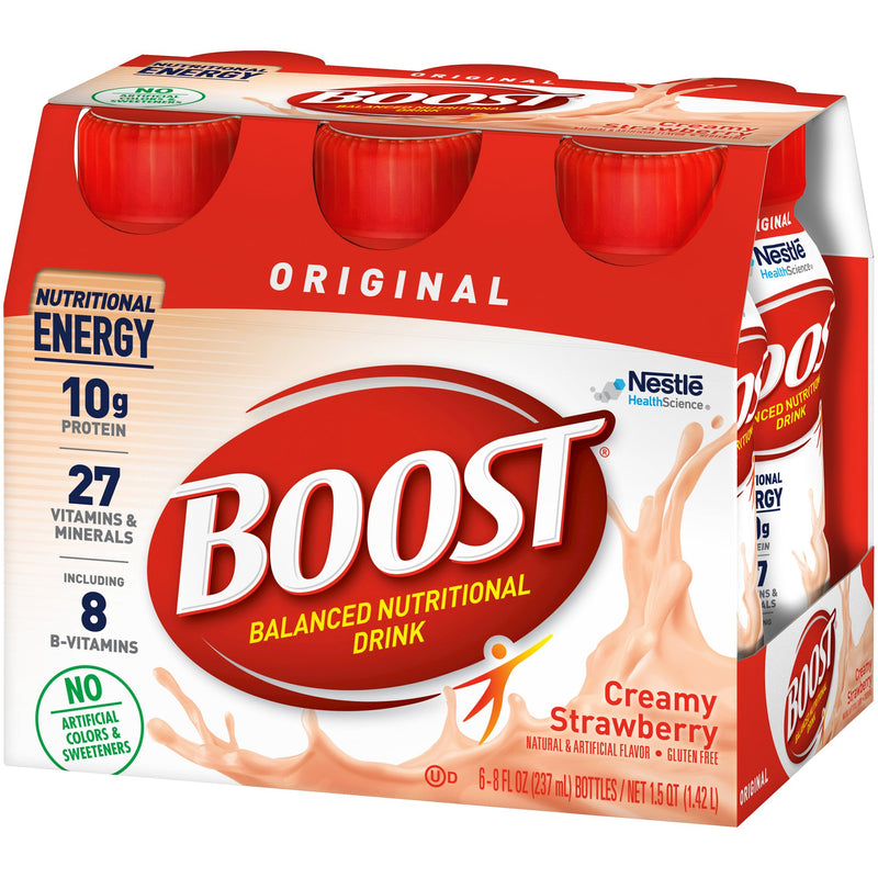 Oral Supplement Boost Original Creamy Strawberry Flavor Liquid CS/24 00041679676363
