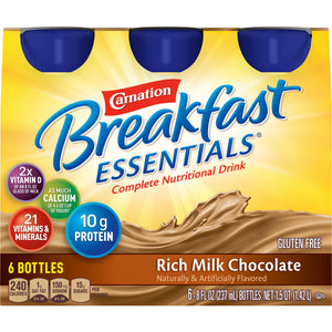 Oral Supplement Carnation Breakfast Essentials Rich Milk Chocolate Flavor Liquid 12230369-1