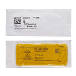 Absorbable Suture with Needle Plain Gut P-3 3/8 Circle Precision Reverse Cutting Needle Size 5 - 0 | SurgiMac Dental Supply